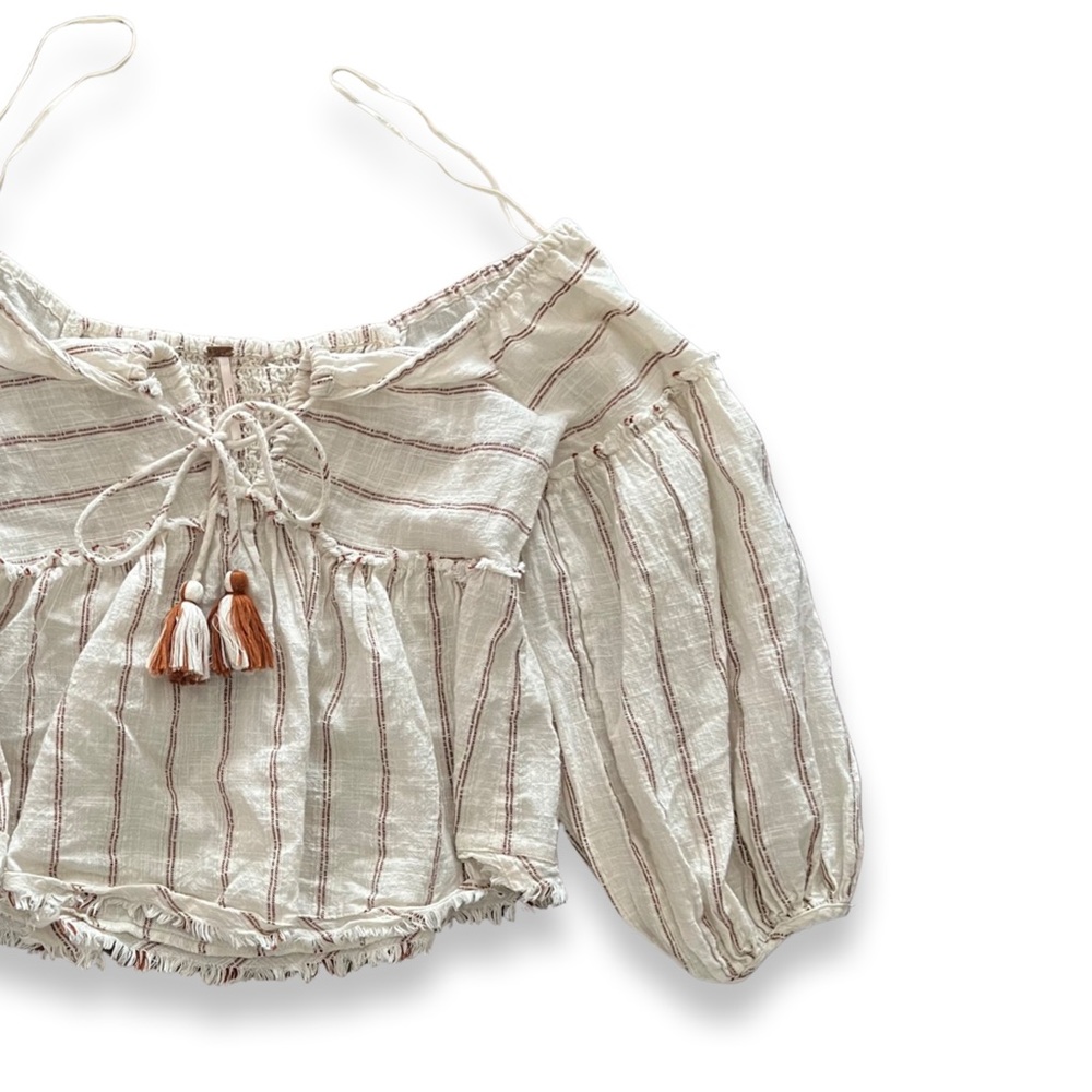 Free People “Evey” Boho Peasant Top - Picture 5 of 15